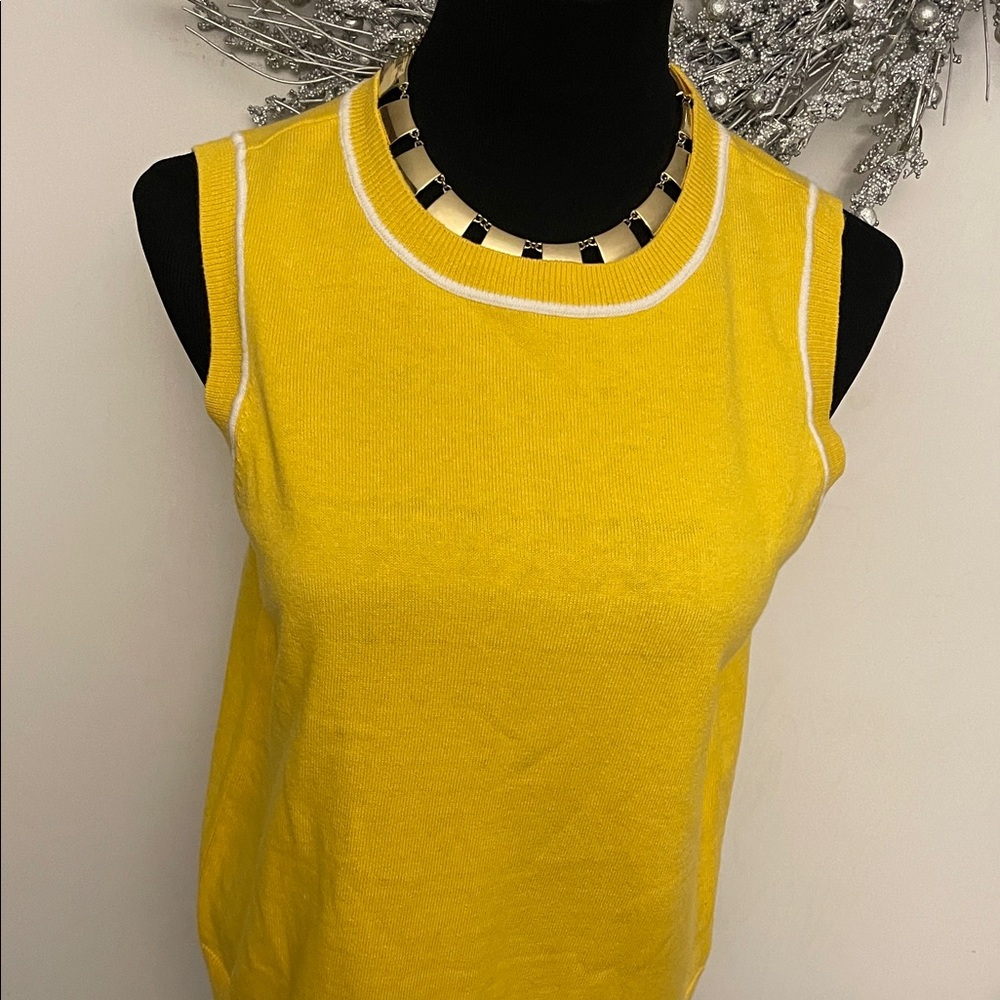 COURT & ROWE Yellow Tank Top - Picture 2 of 6